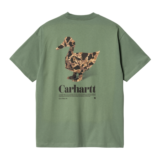 Carhartt WIP S/S Fold Duck T-Shirt - Duck Green