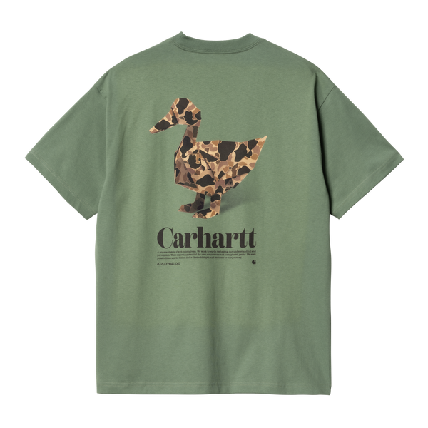 Carhartt WIP S/S Fold Duck T-Shirt - Duck Green