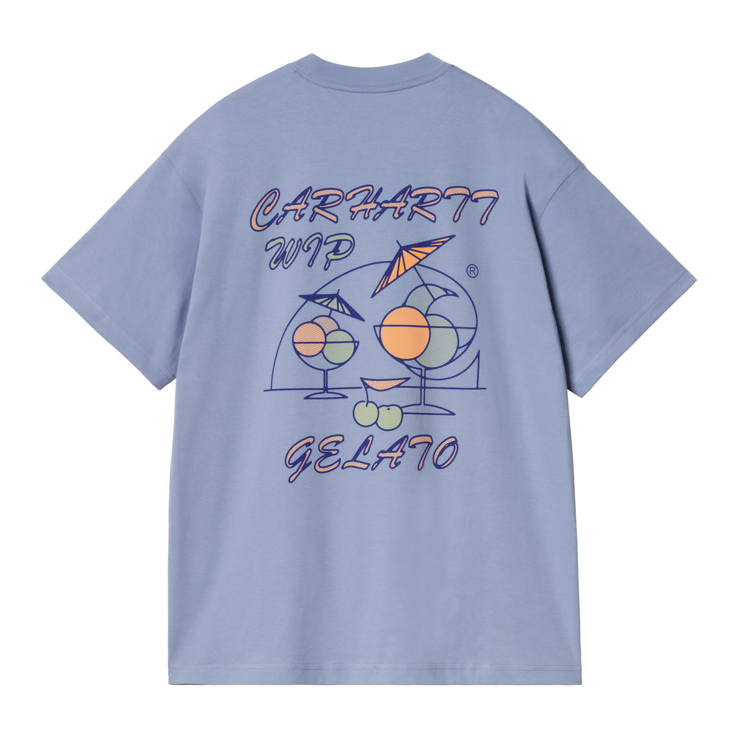 Carhartt WIP S/S Gelato T-Shirt - Charm Blue