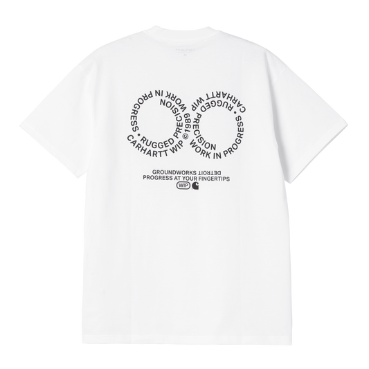 Carhartt WIP S/S Rotation T-Shirt - White / Black