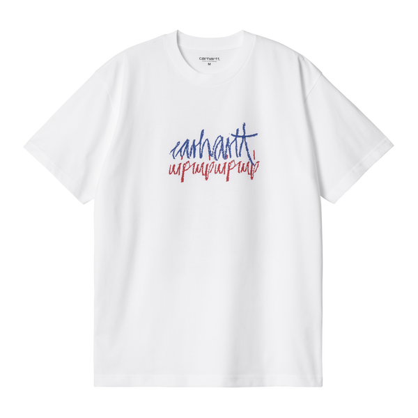 Carhartt WIP S/S Stereo T-Shirt - White