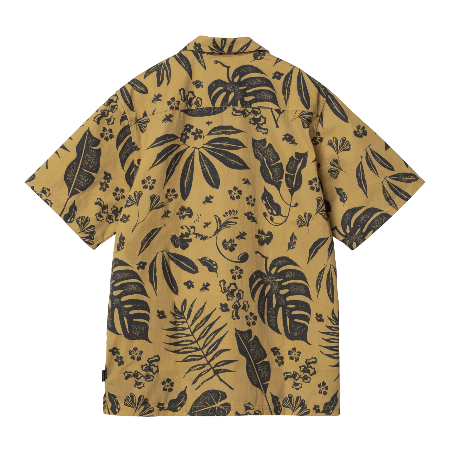 Carhartt WIP S/S Woodblock Shirt - Bourbon