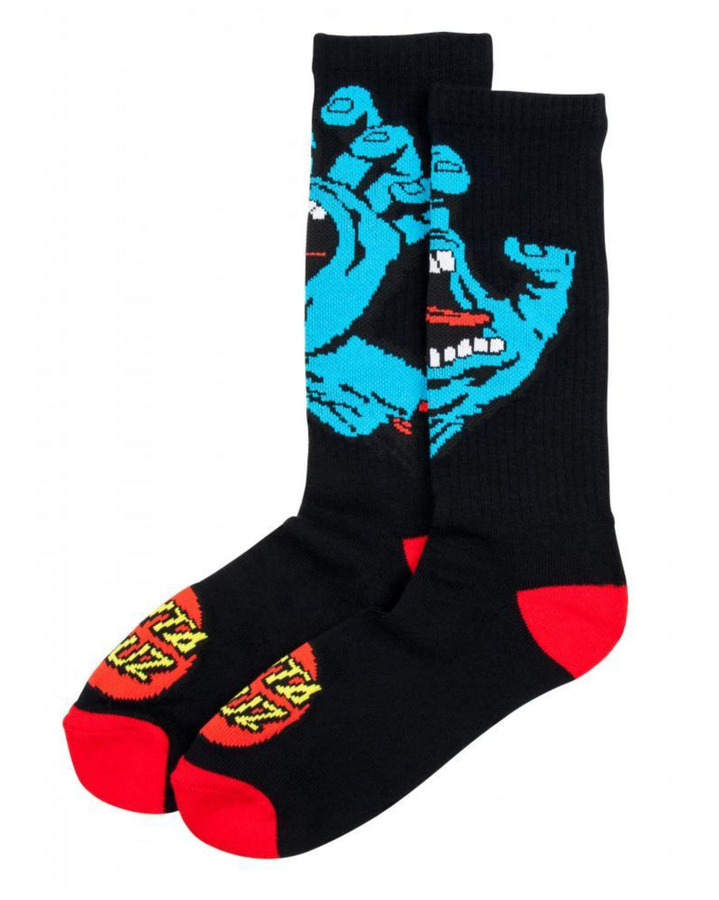 Santa Cruz Screaming Hand Socks - Black