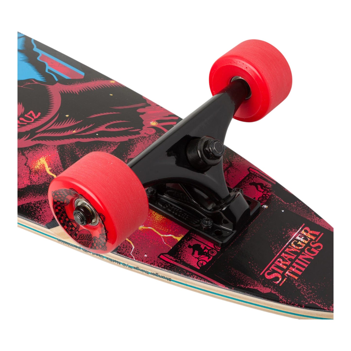 Santa Cruz X Stranger Things Screaming Hand Pintail 9.2" X 33"