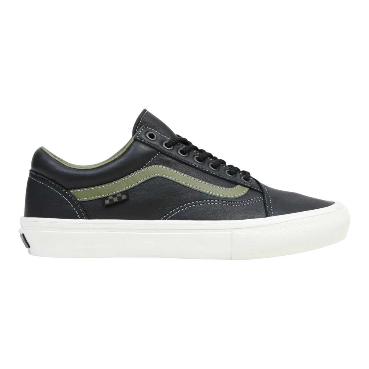 Vans Old Skool - Butter Leather Black/Green