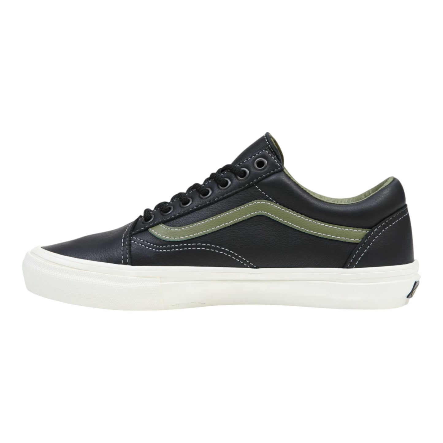 Vans Old Skool - Butter Leather Black/Green