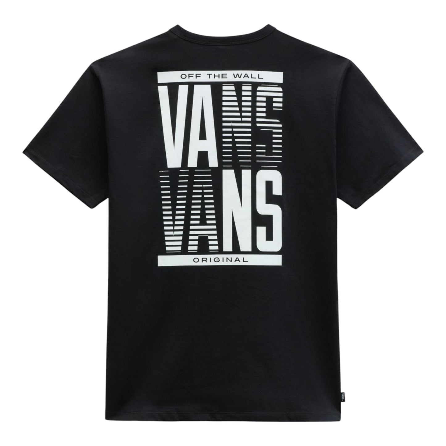 Vans - Off The Wall Stacked TY T-Shirt - Black