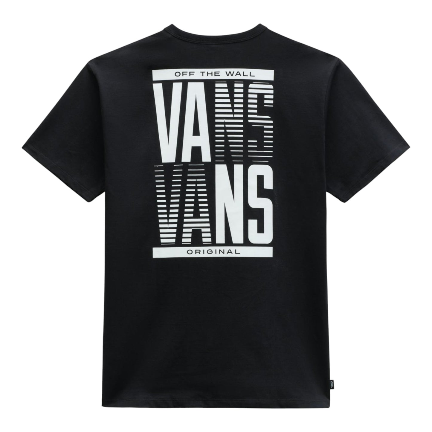 Vans - Off The Wall Stacked TY T-Shirt - Black