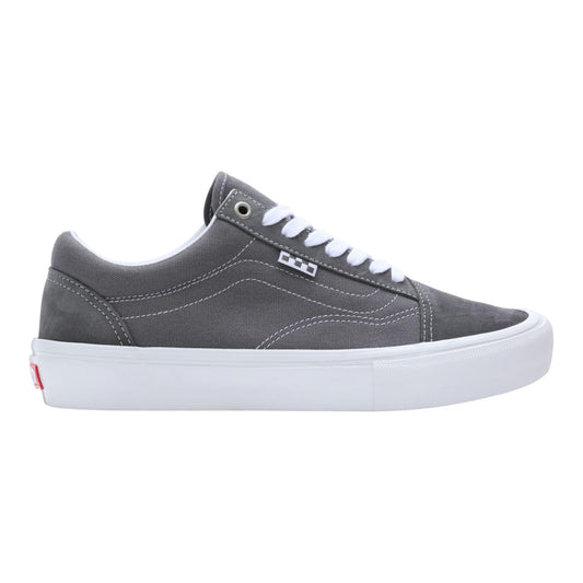 Vans Skate Old Skool Pro - Pewter/True White