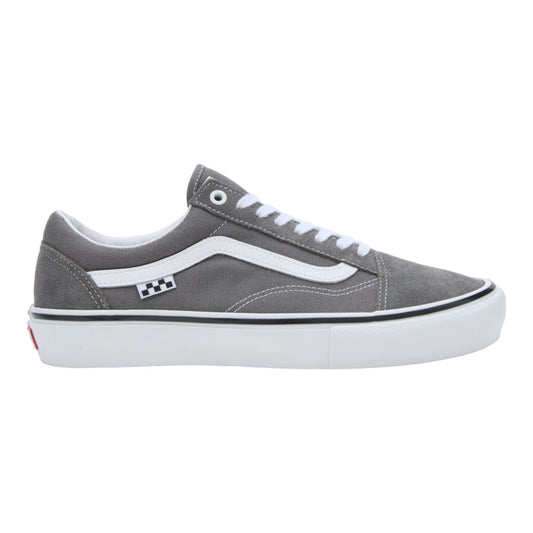 Vans Skate Old Skool Pro - Pewter/White