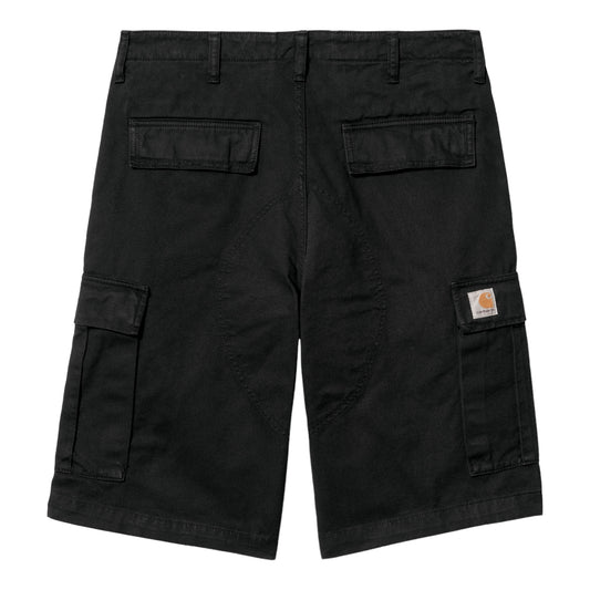 Carhartt WIP - Regular Cargo Short - Black Rinsed