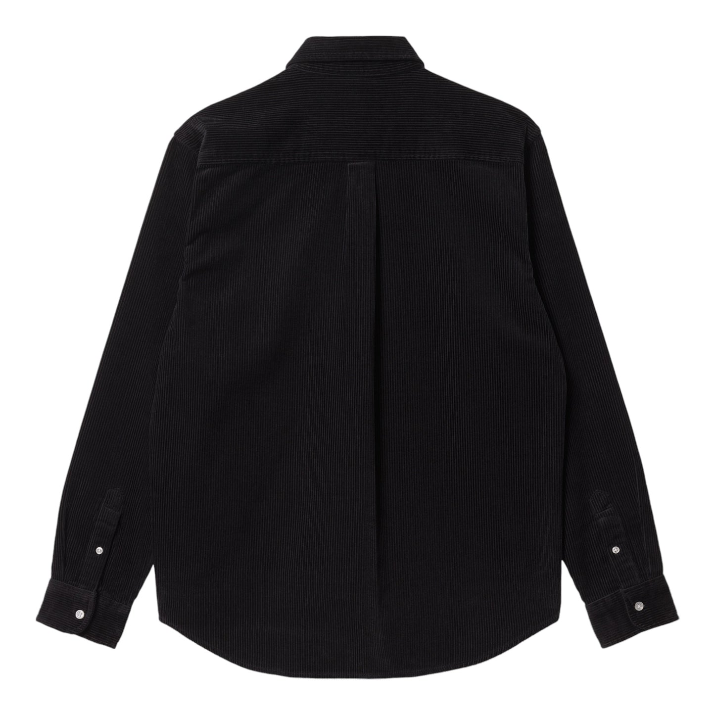 Carhartt WIP L/S Madison Cord Shirt - Black/Wax