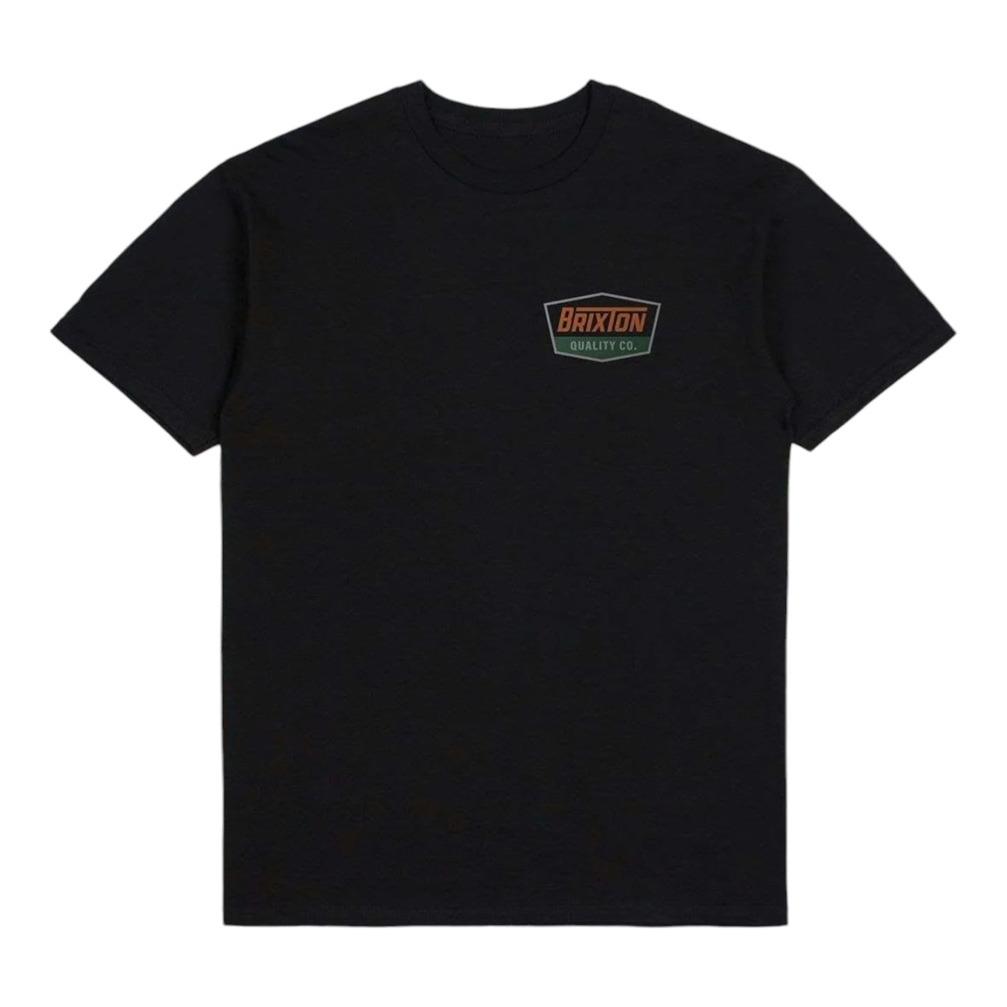 Brixton Regal S/S T-Shirt - Black / Rust