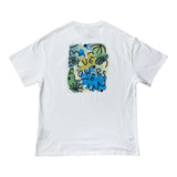 Blue Flowers Pollinator T-Shirt - White