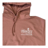 Forw4rd Meggies Grid Hoody - Dusty Pink