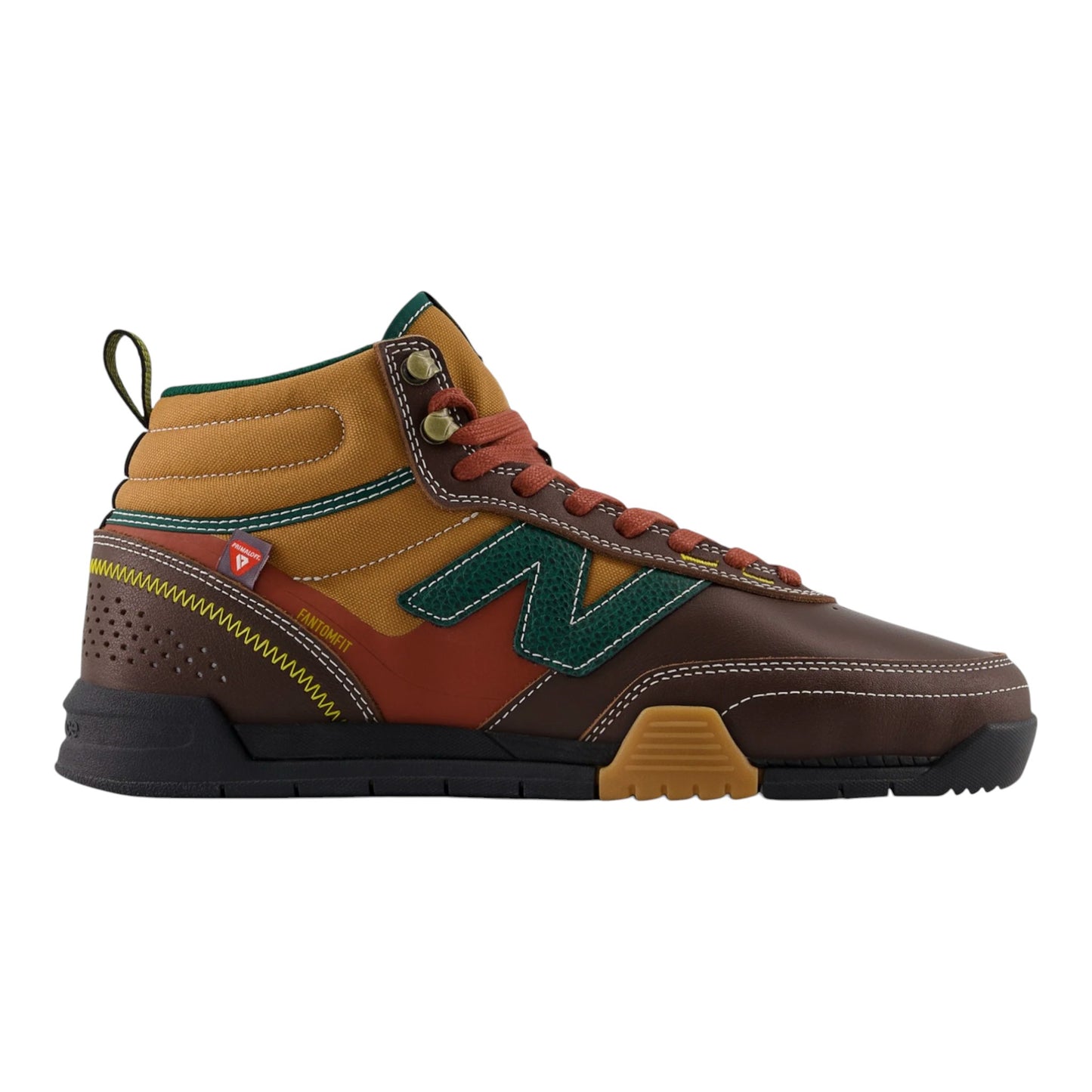 New Balance Numeric 440 V2 Trail Low  Shoes - Brown with Forest Green