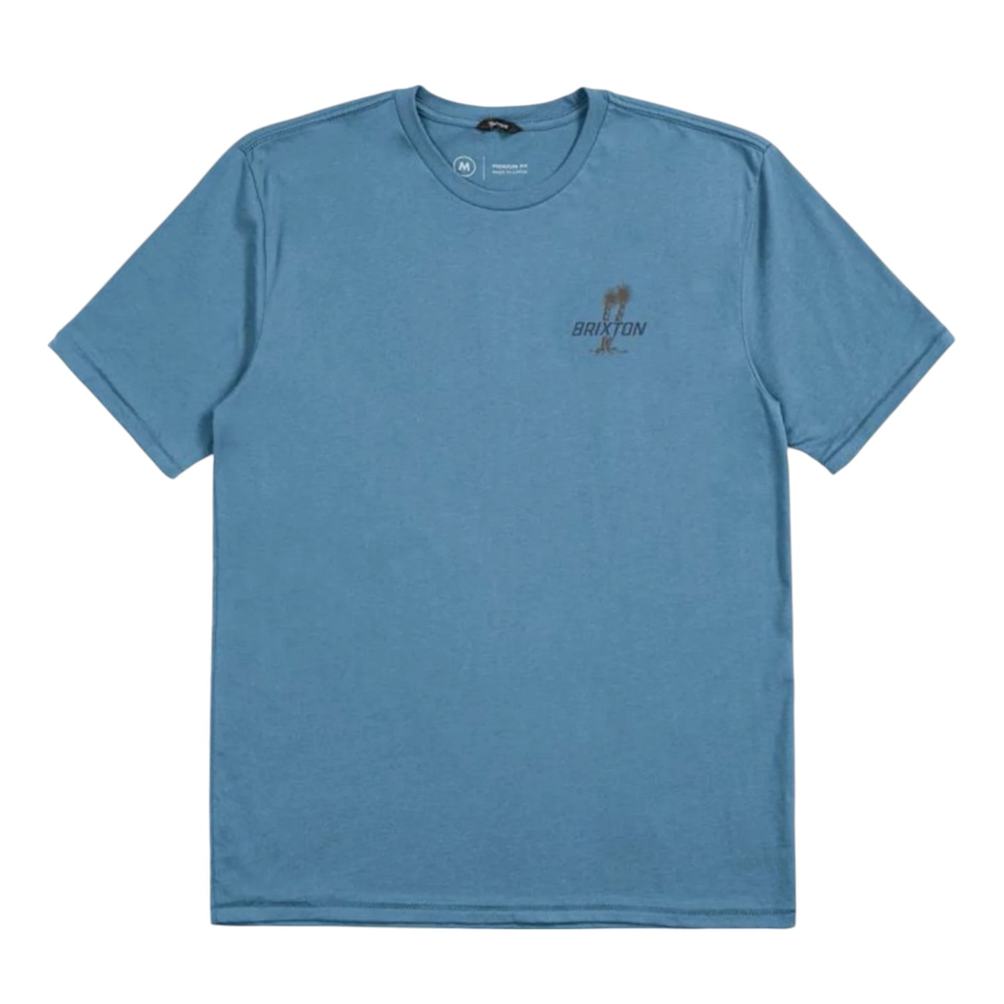 Brixton Austin S/S T-Shirt - Blue Heaven