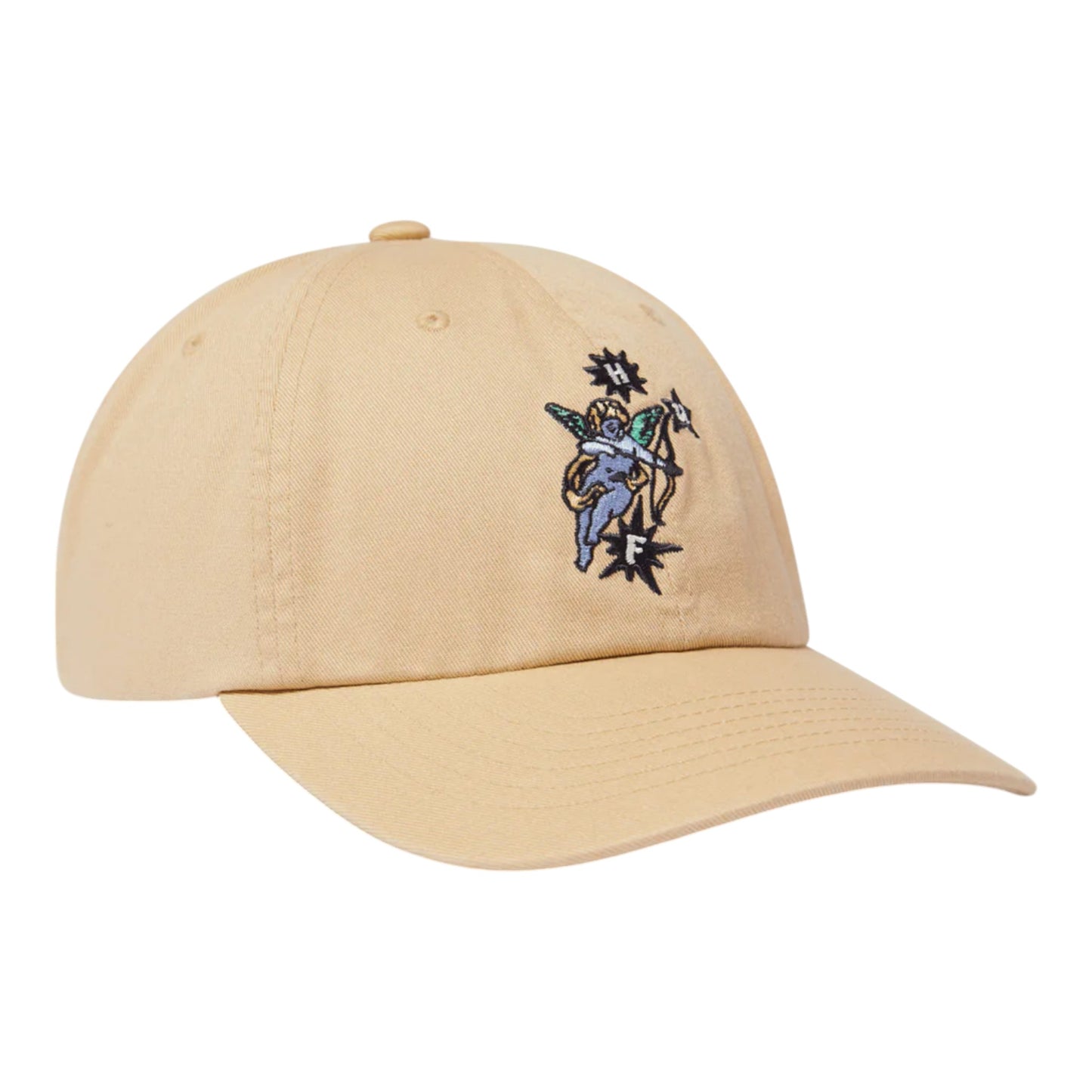 HUF Cupid 6 Panel CV Hat - Khaki