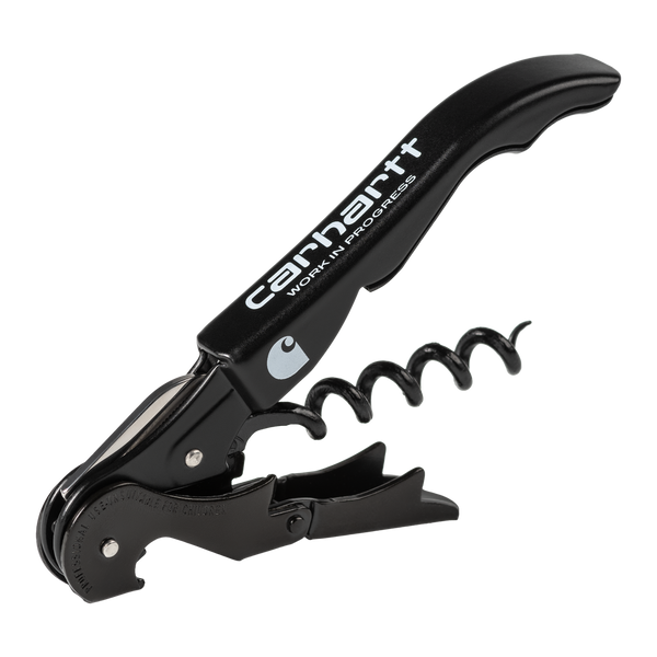 Carhartt WIP - Script Pulltap's Corkscrew - Black/White