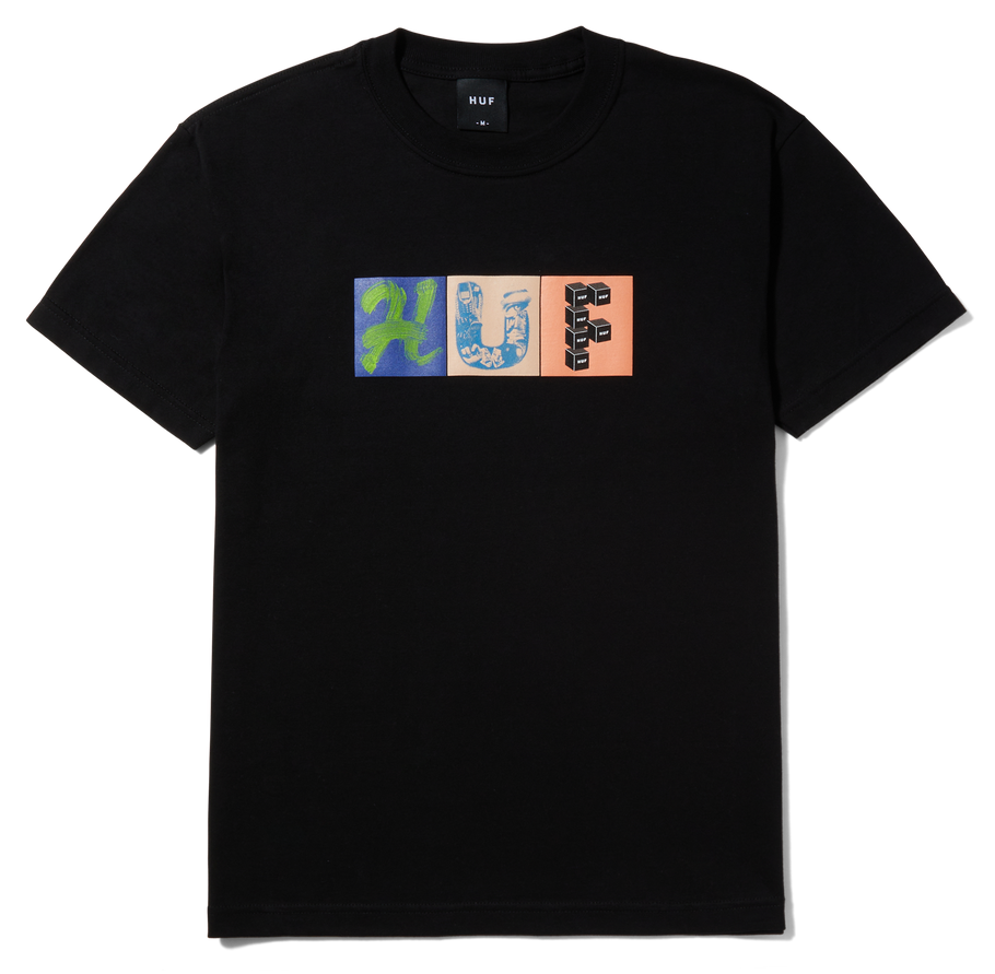 HUF - Threemix S/S Tee - Black