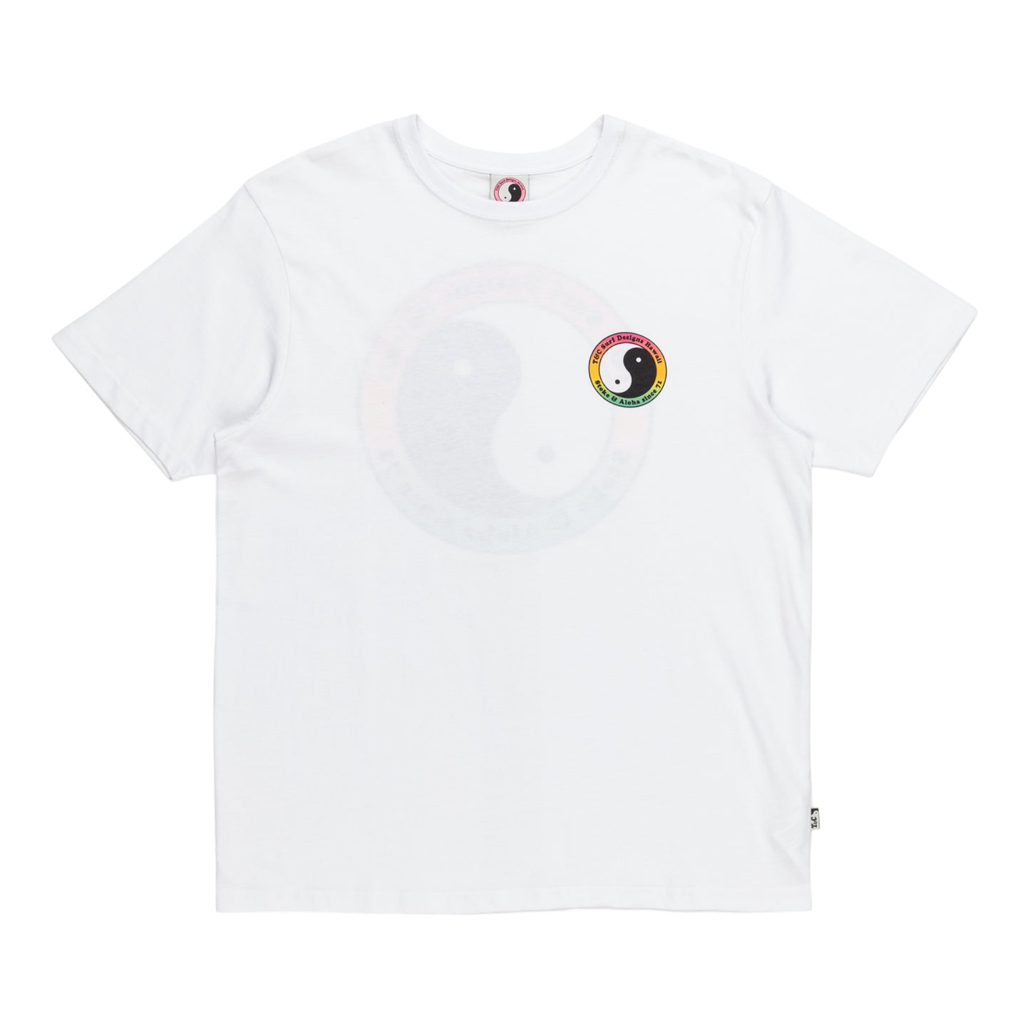 T&C Surf Designs 71 YY Logo S/S Tee - White