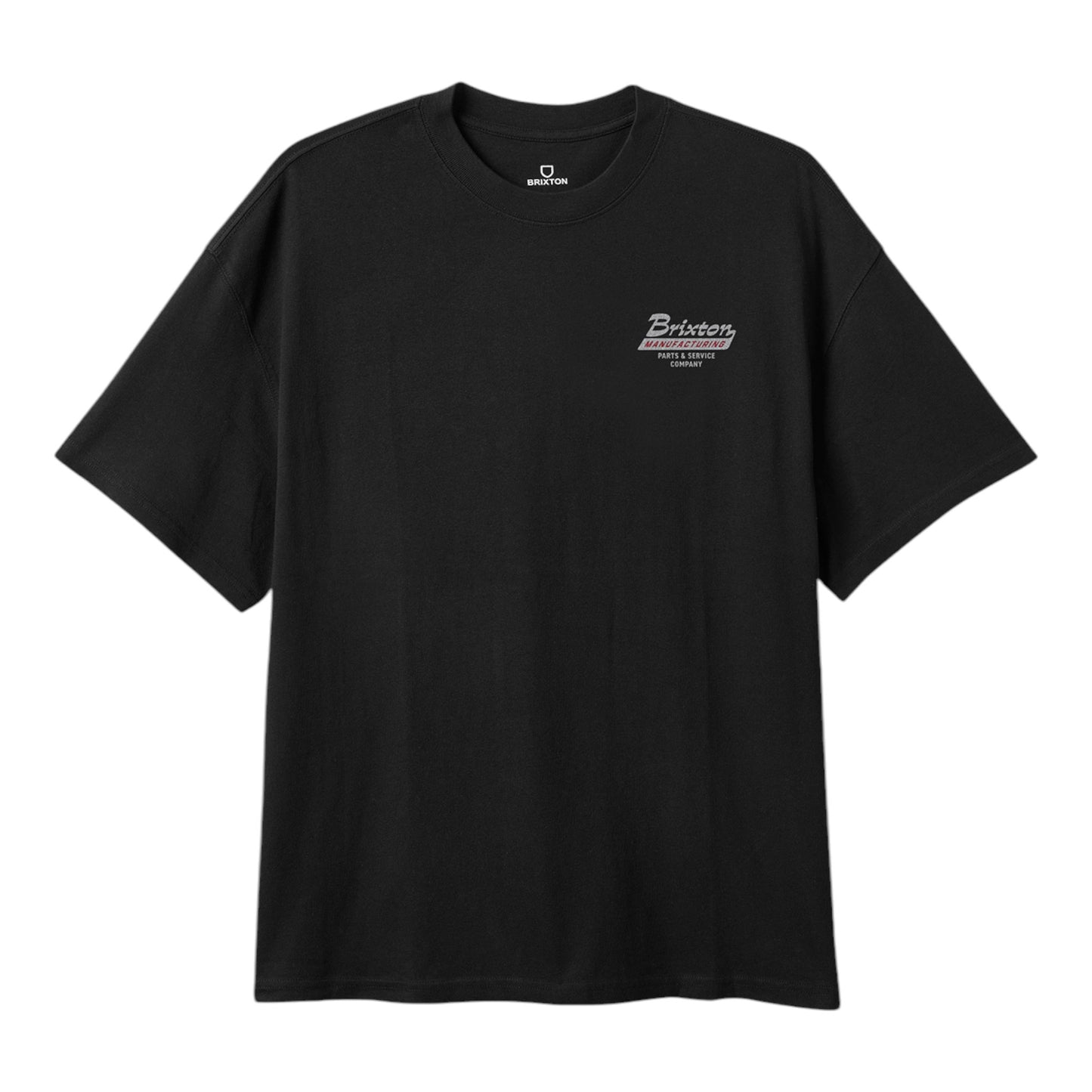 Brixton Township S/S T-Shirt - Black / Smoke Grey