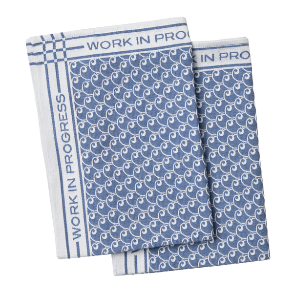 Carhartt WIP - Tea Towel Set- Blue/White