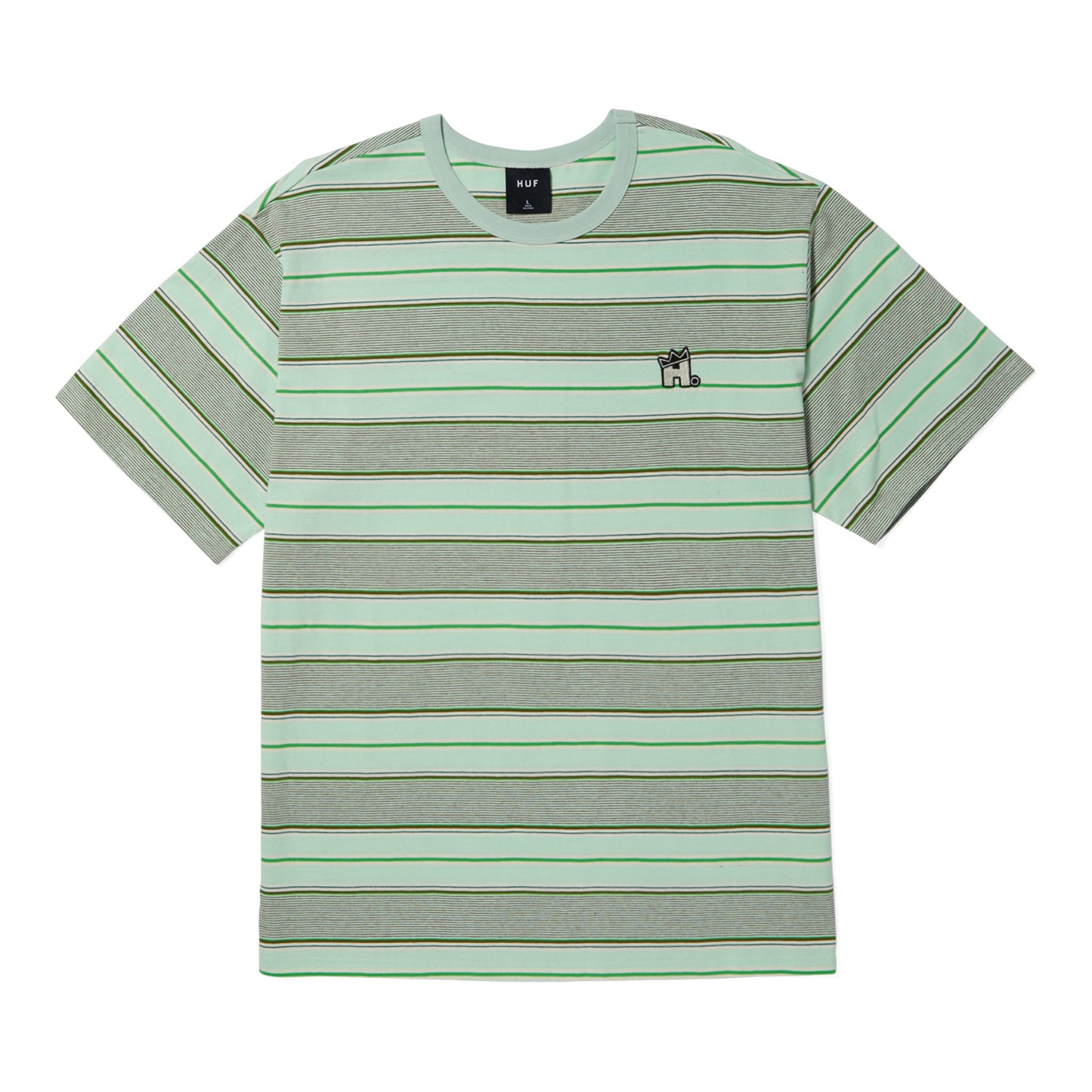 HUF - Vernon S/S Relaxed Fit Knit Tee - Smoke Mint