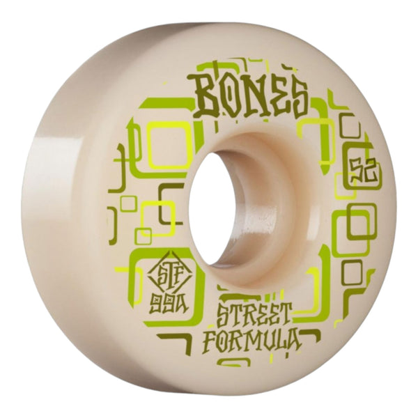 Bones Retros Wheels STF V3 Slims 52mm - White