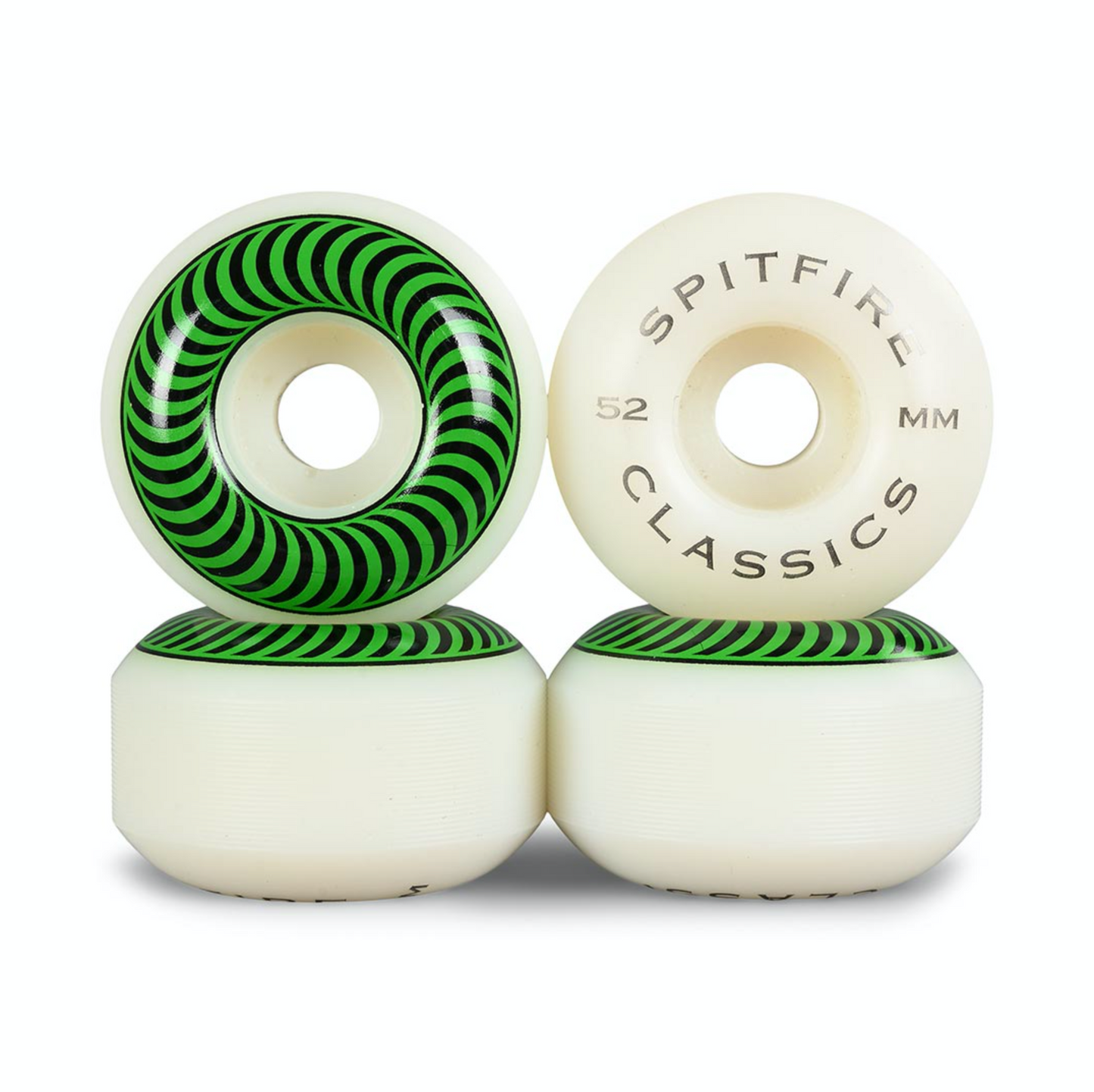 Spitfire Classics 99DU 52mm Wheels - White