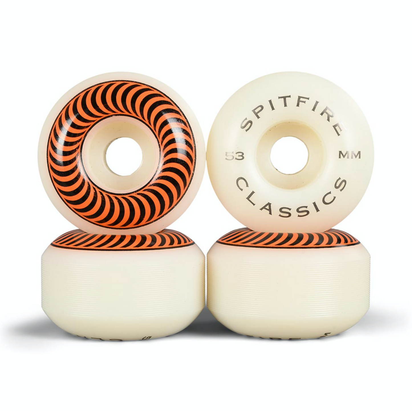 Spitfire Classics 99DU 53mm Wheels - White