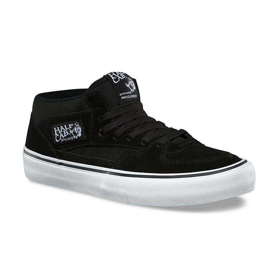 Vans Half Cab Pro - Black/Black/White