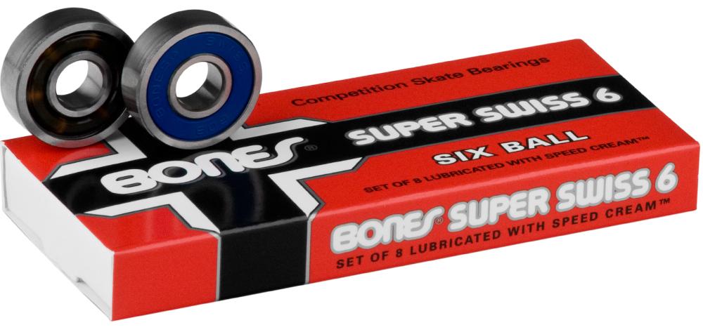 Bones Super Swiss 6 Ball 608 Bearings