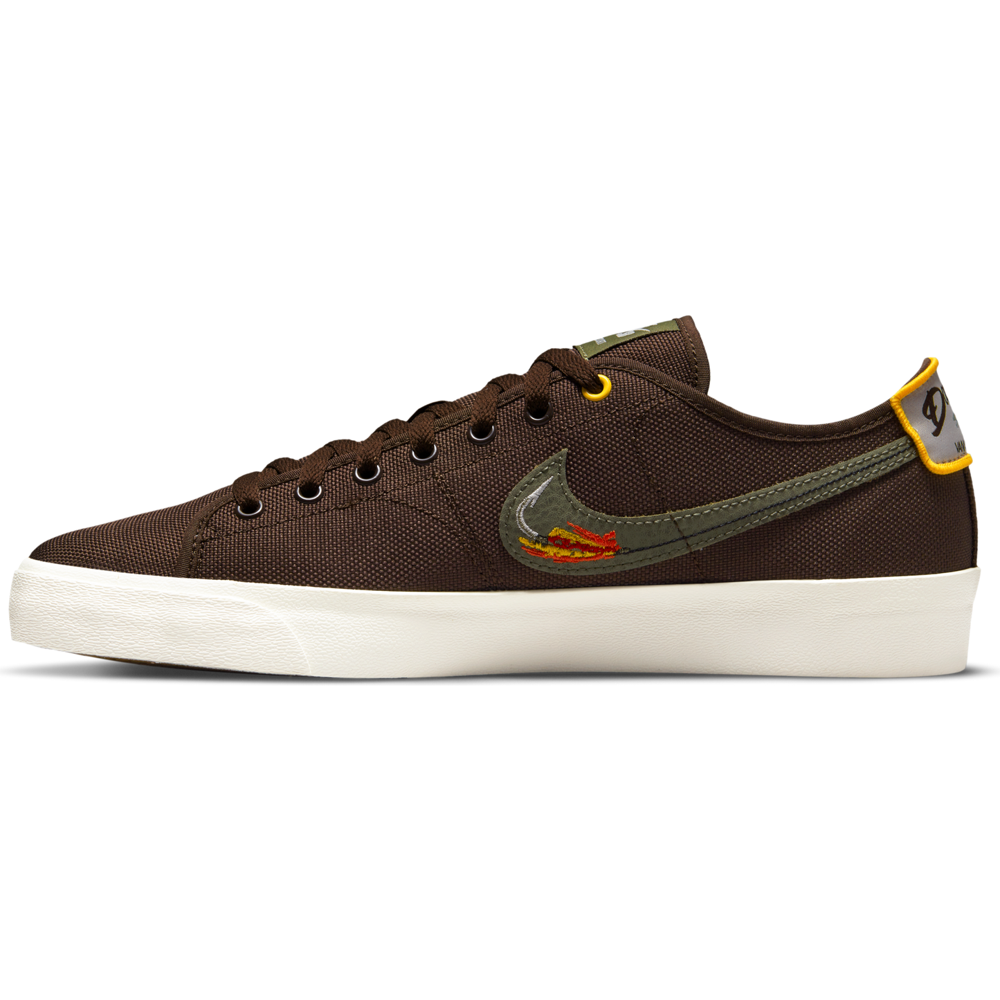 Nike SB Zoom Blazer Court DVDL - Baroque Brown/Light Bone/Dark Sulphur/Medium Olive