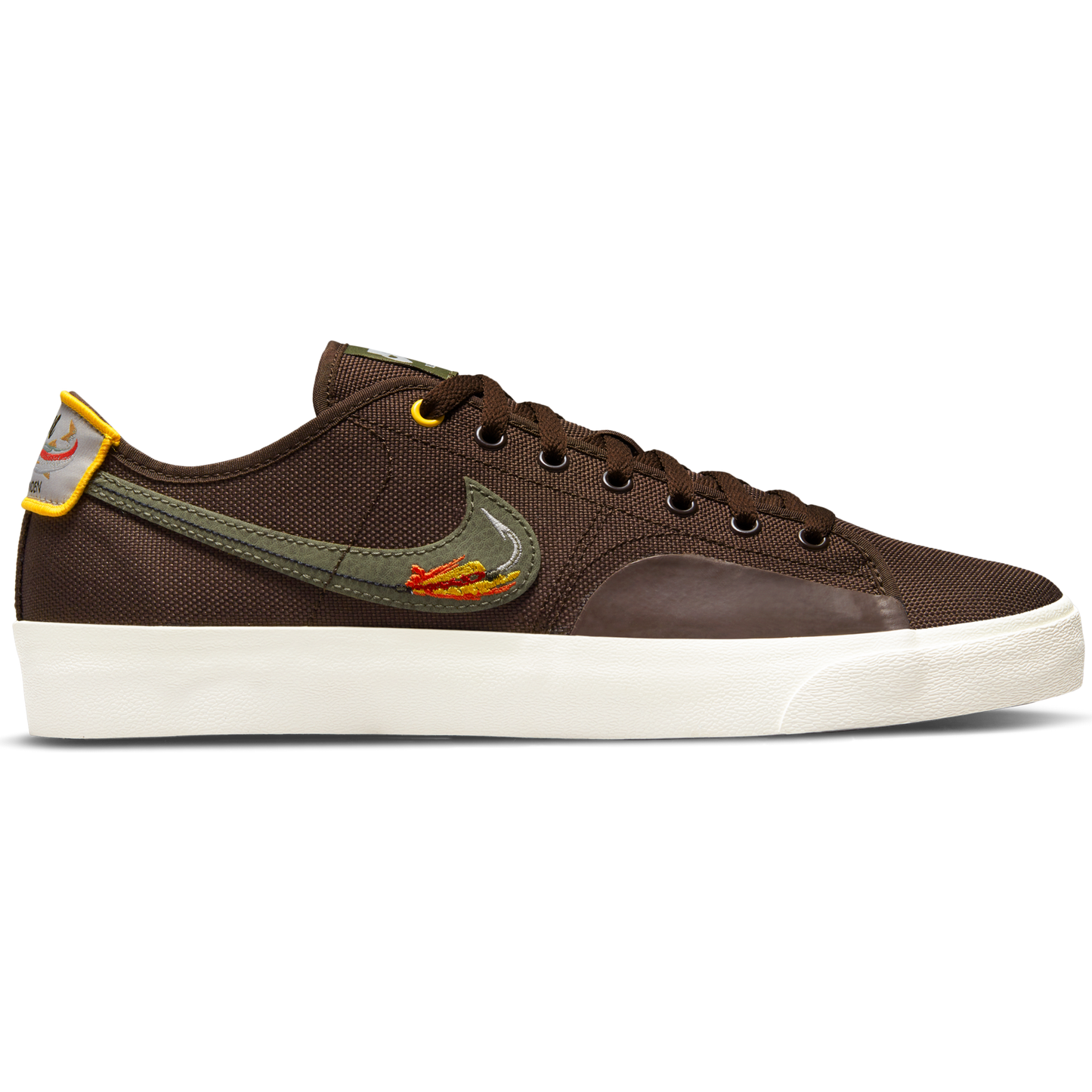 Nike SB Zoom Blazer Court DVDL - Baroque Brown/Light Bone/Dark Sulphur/Medium Olive