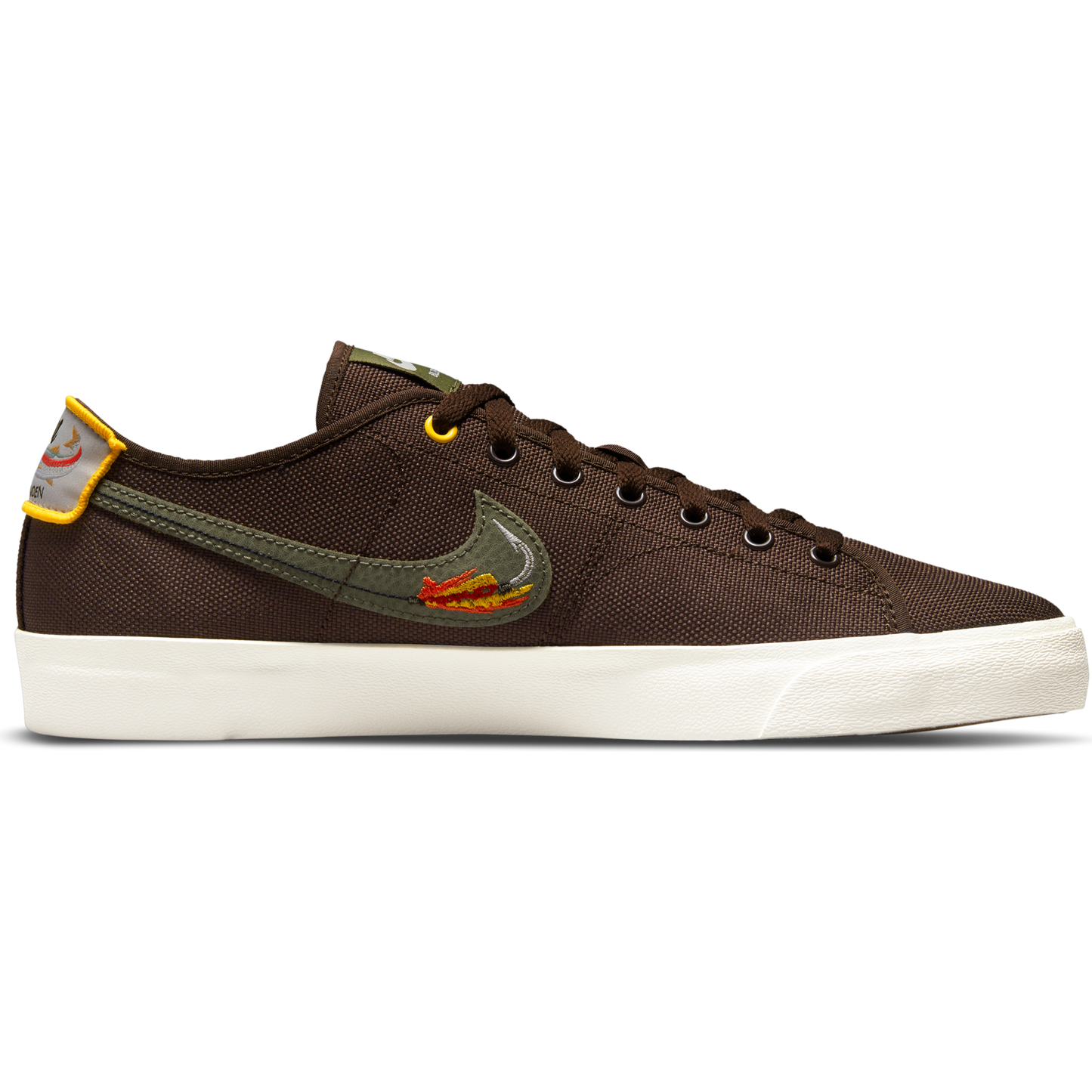 Nike SB Zoom Blazer Court DVDL - Baroque Brown/Light Bone/Dark Sulphur/Medium Olive