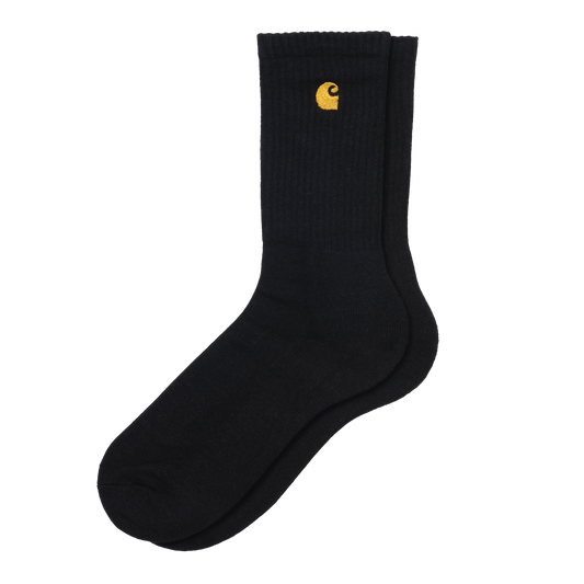 Carhartt WIP - Chase Socks - Black/Gold