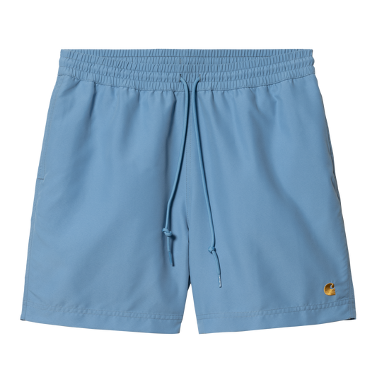 Carhartt WIP Chase Swim Trunks - Piscine/Gold