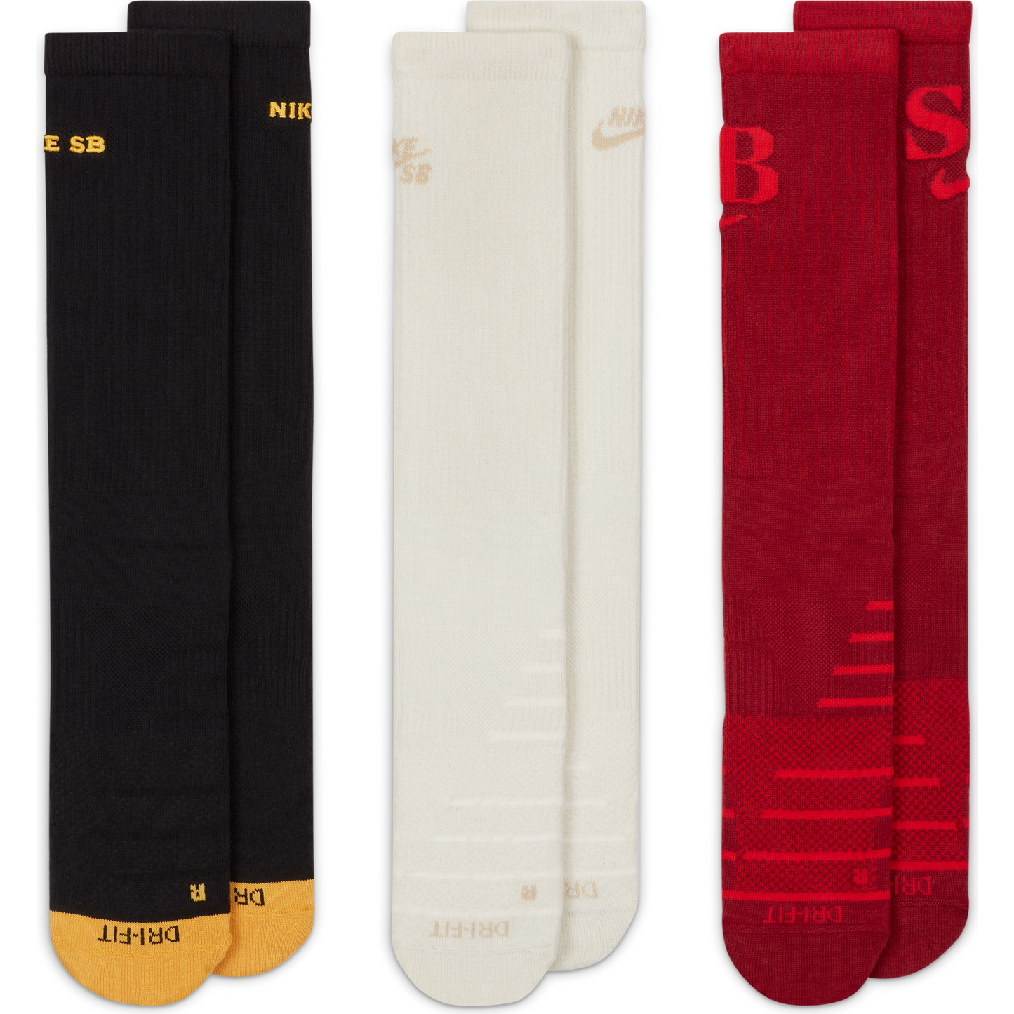 Nike SB 3Pack Everyday Max Socks - Multi