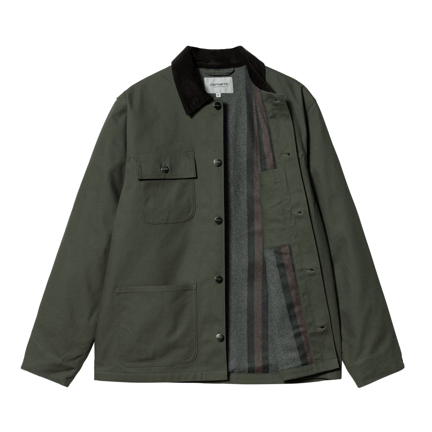 Carhartt Michigan Coat - Boxwood / Black Rigid