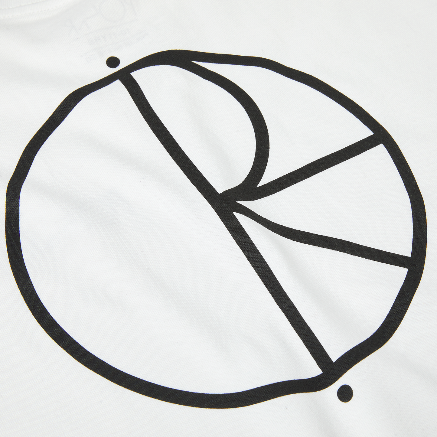 Polar Skate Co - Stroke Logo Tee - White