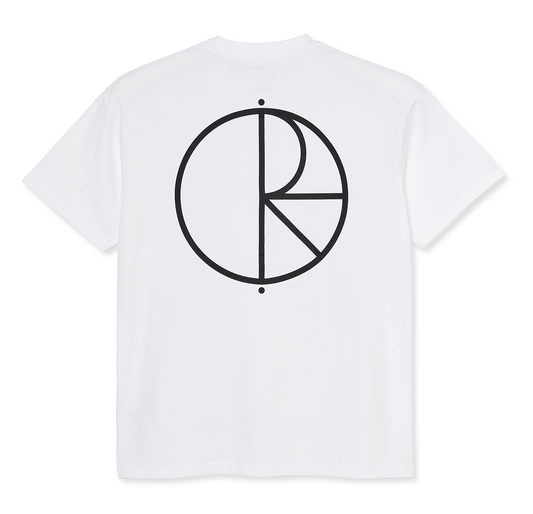 Polar Skate Co - Stroke Logo Tee - White