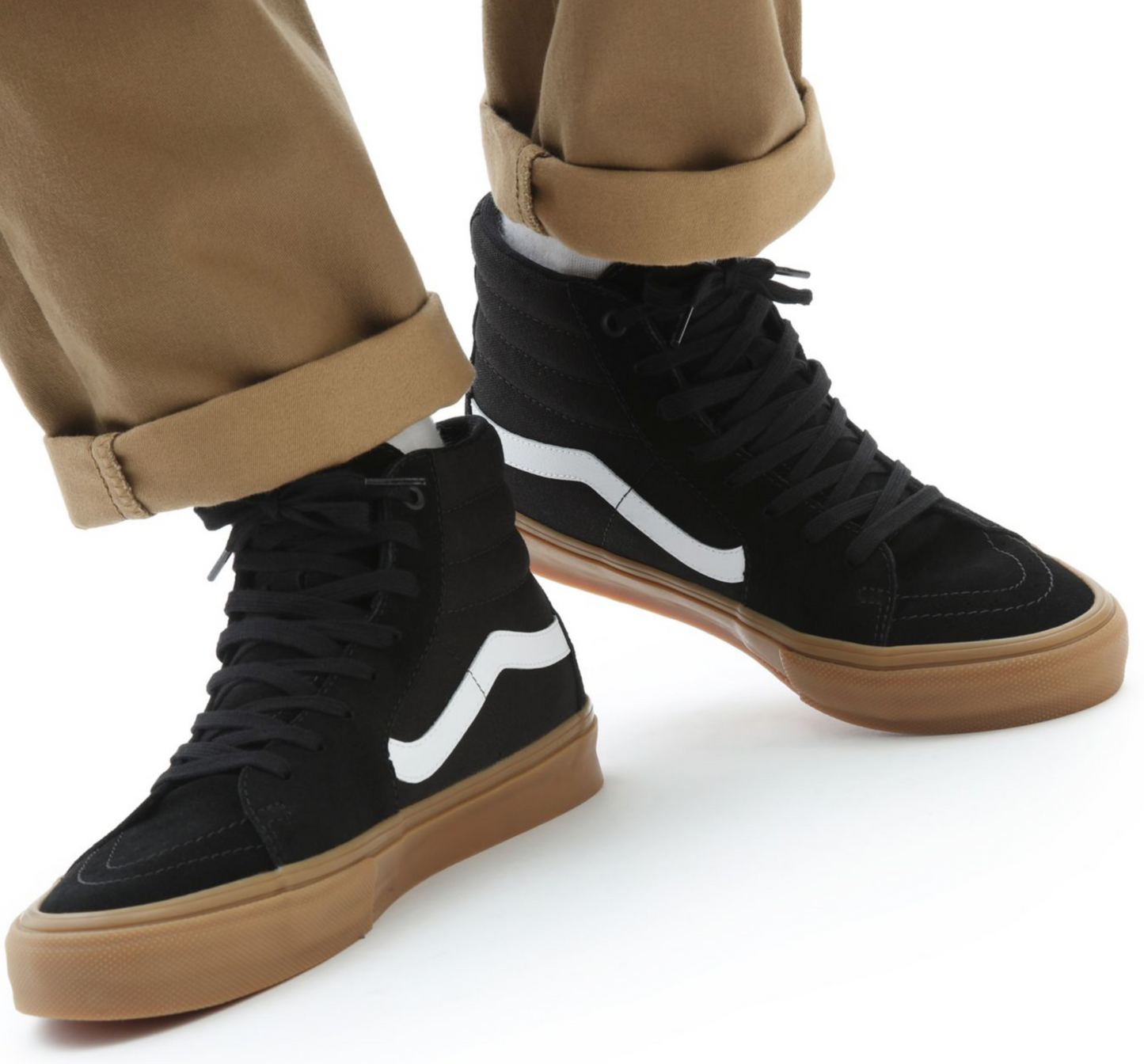 Vans Skate Sk8-Hi  Pro - Black/Gum