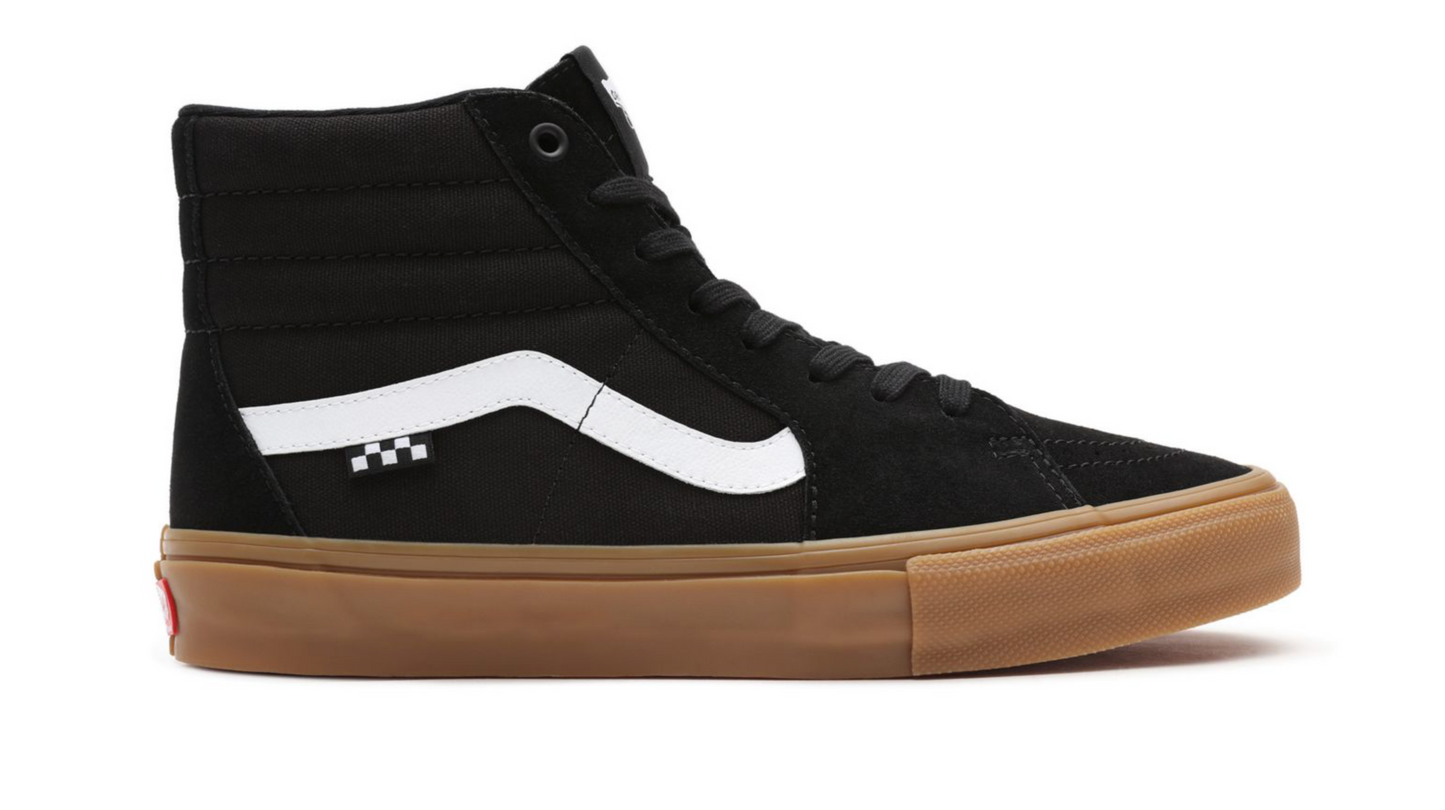 Vans Skate Sk8-Hi  Pro - Black/Gum