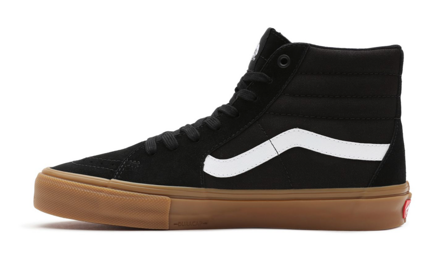 Vans Skate Sk8-Hi  Pro - Black/Gum