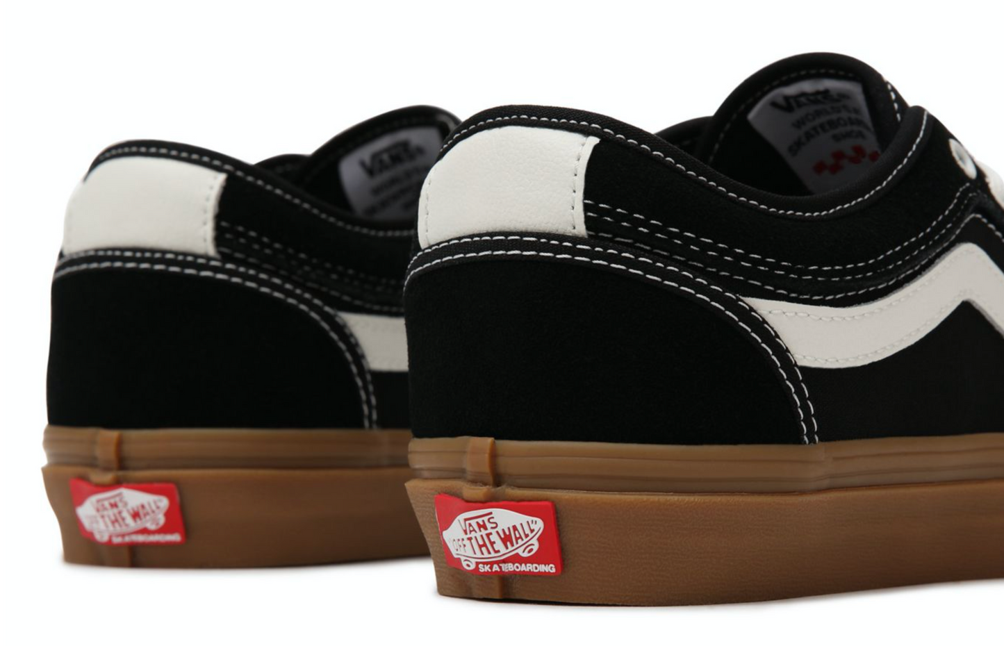 Vans Chukka Low Sidestripe Shoes Black/Gum