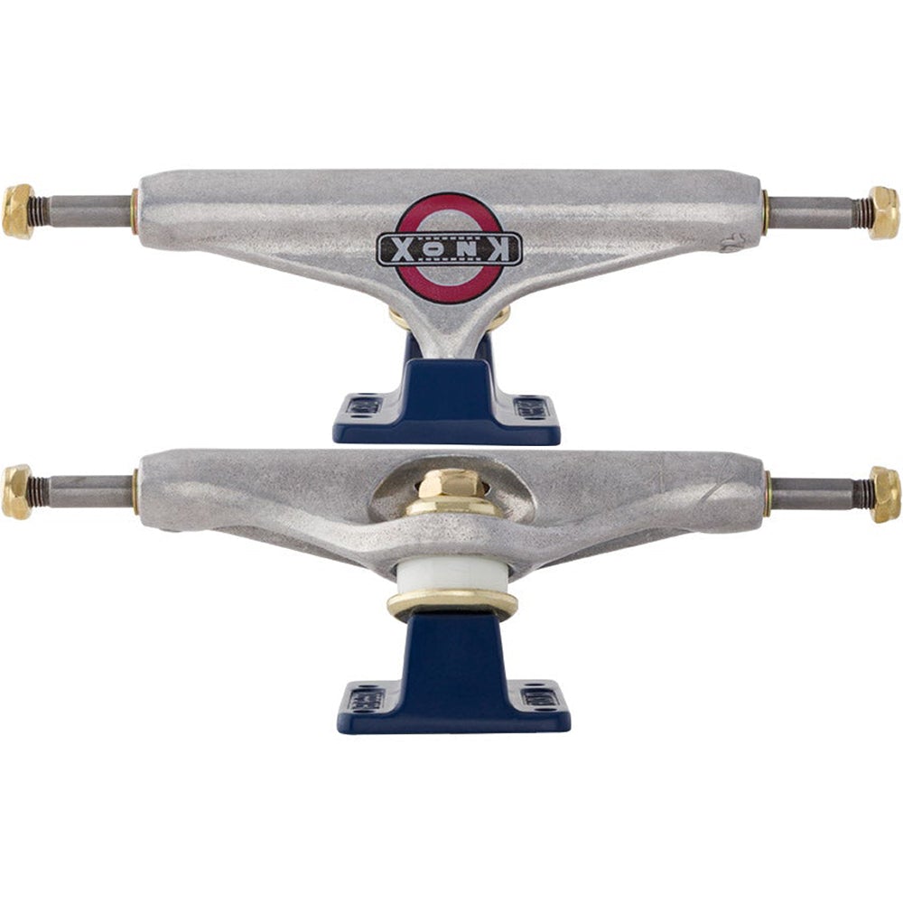 Independent Tom Knox Stage 11 Forged Hollow Trucks 144 - Silver Blue