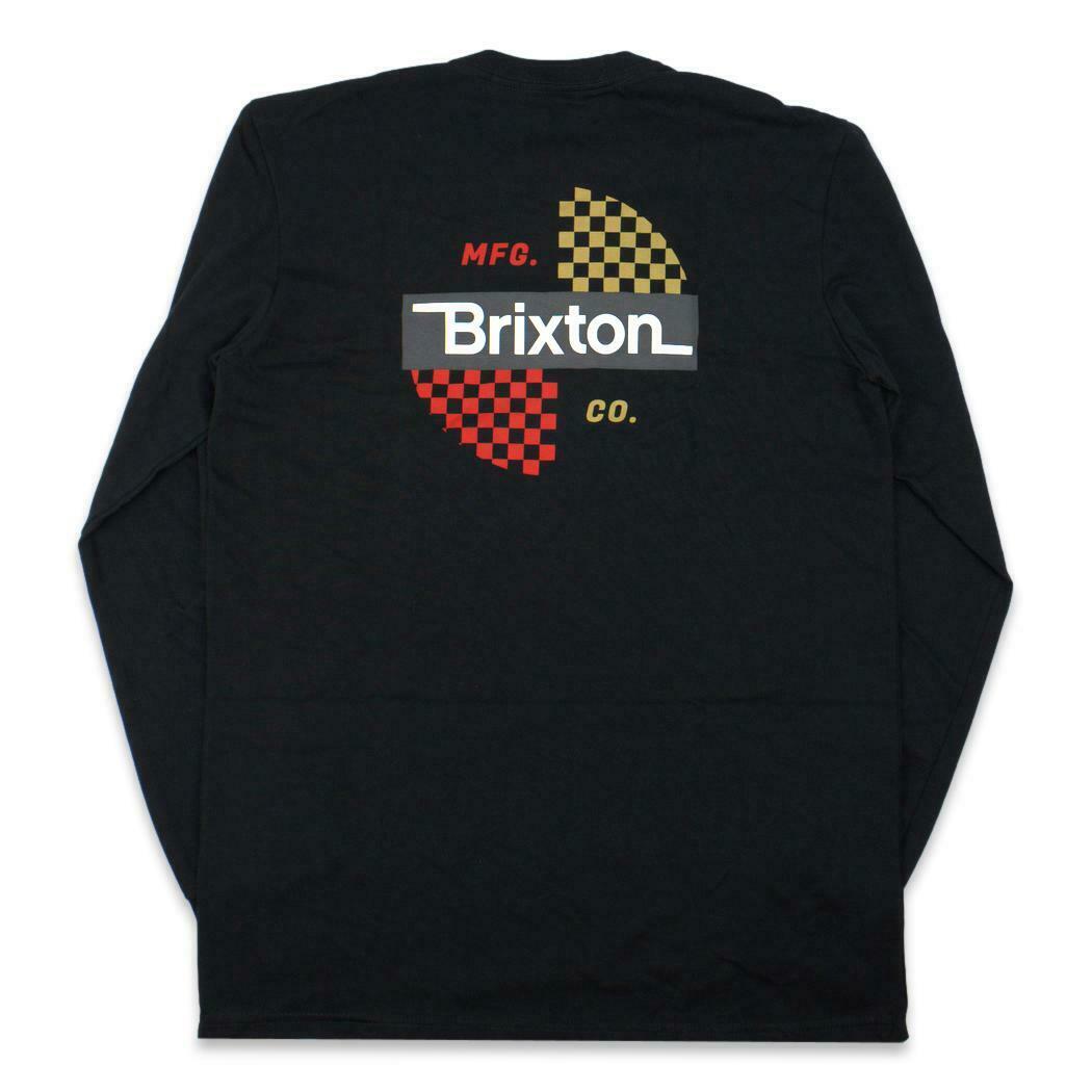 Brixton Panic L/S Standard Tee - Black