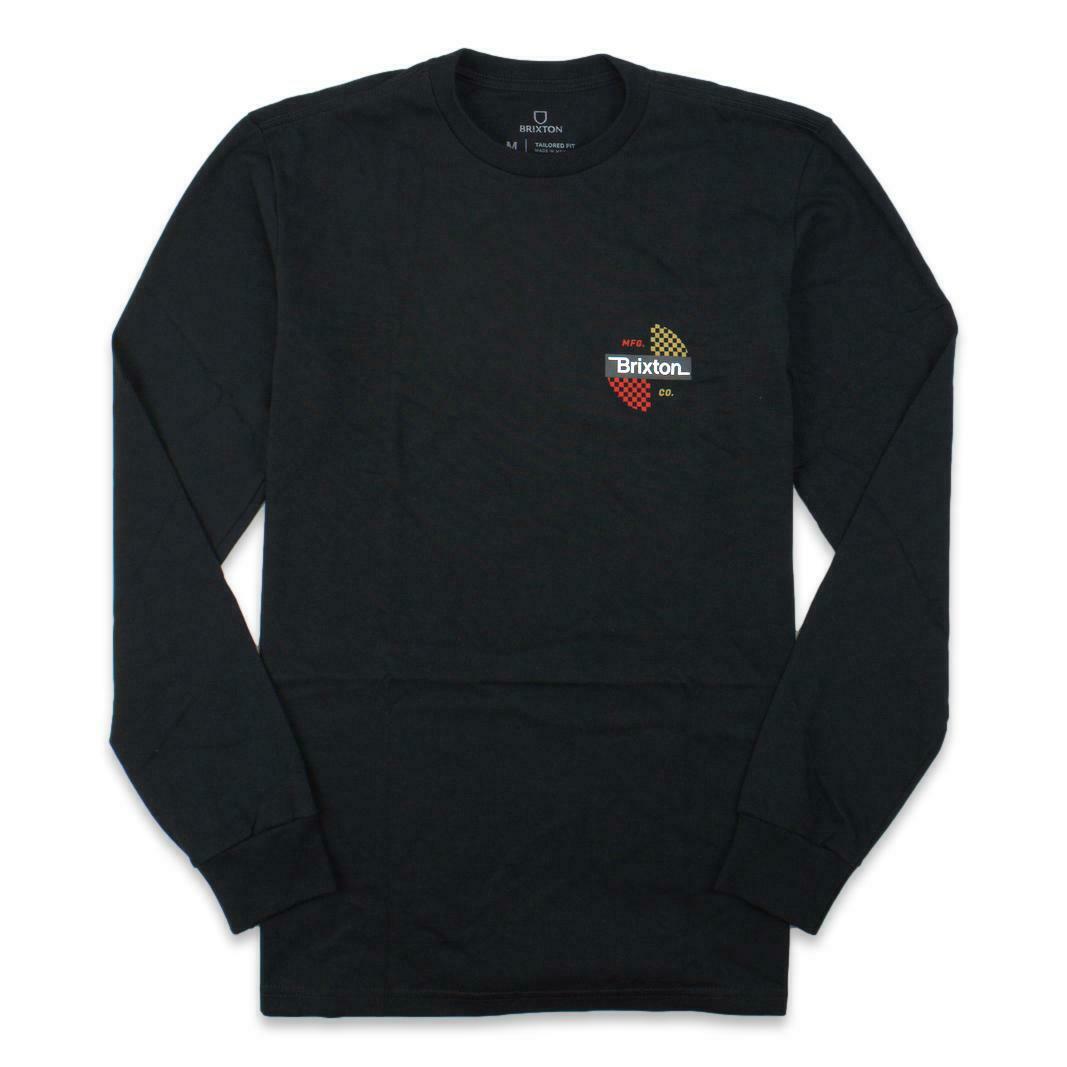 Brixton Panic L/S Standard Tee - Black